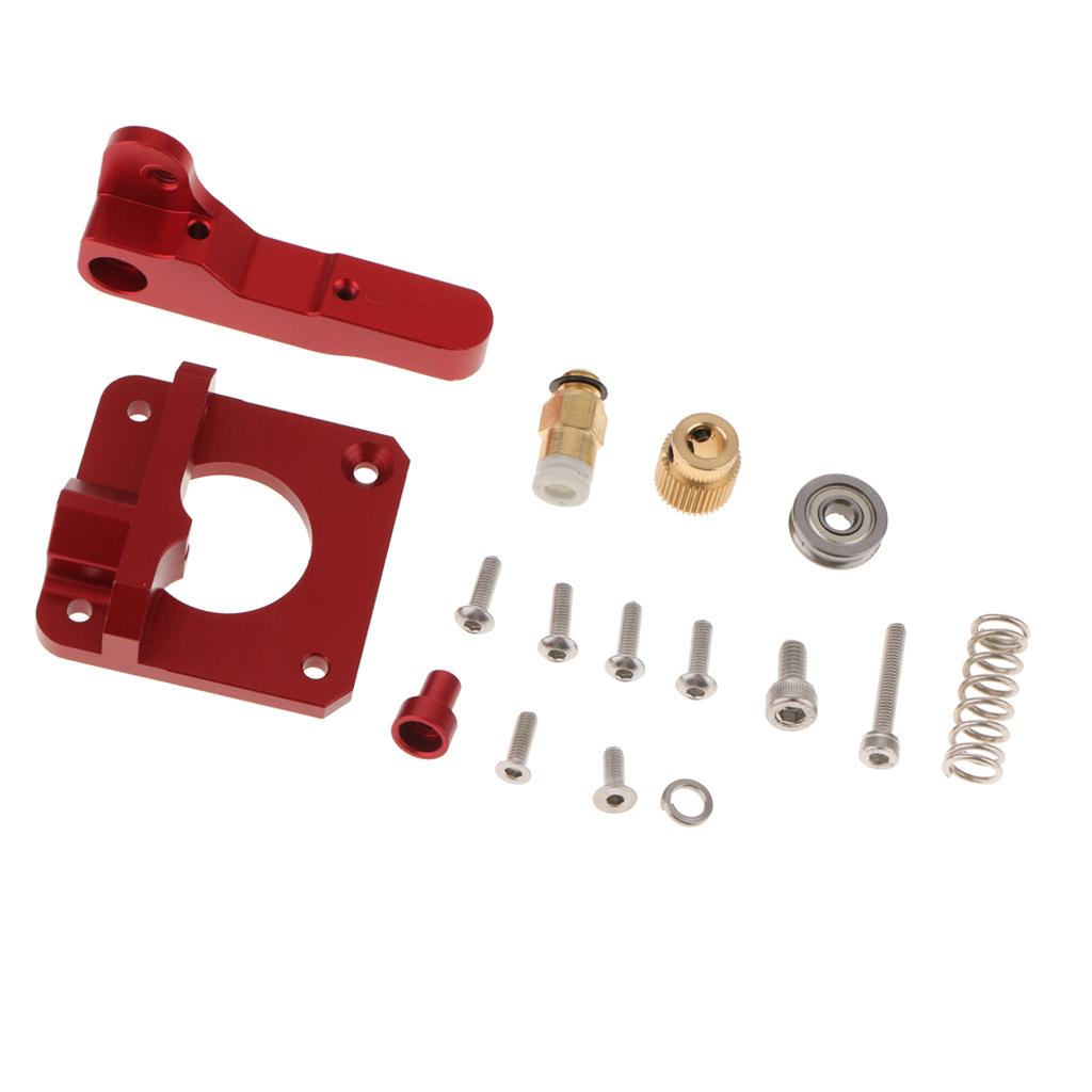 Aluminum Frame MK8 Extruder Drive Feed For CR-10/10S Series 3D Printer Left Hand