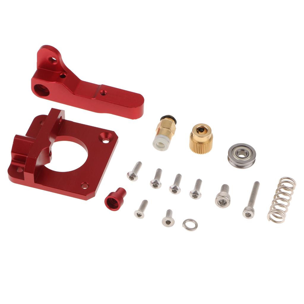 Aluminum Frame MK8 Extruder Drive Feed For CR-10/10S Series 3D Printer Left Hand