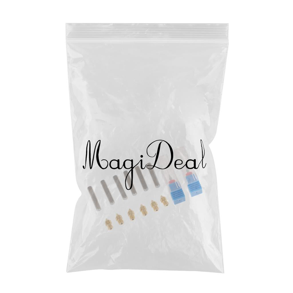 3D Printer Accessories Extruders M6x30mm MK8 Pointed Brass Nozzle Bit 0.4mm