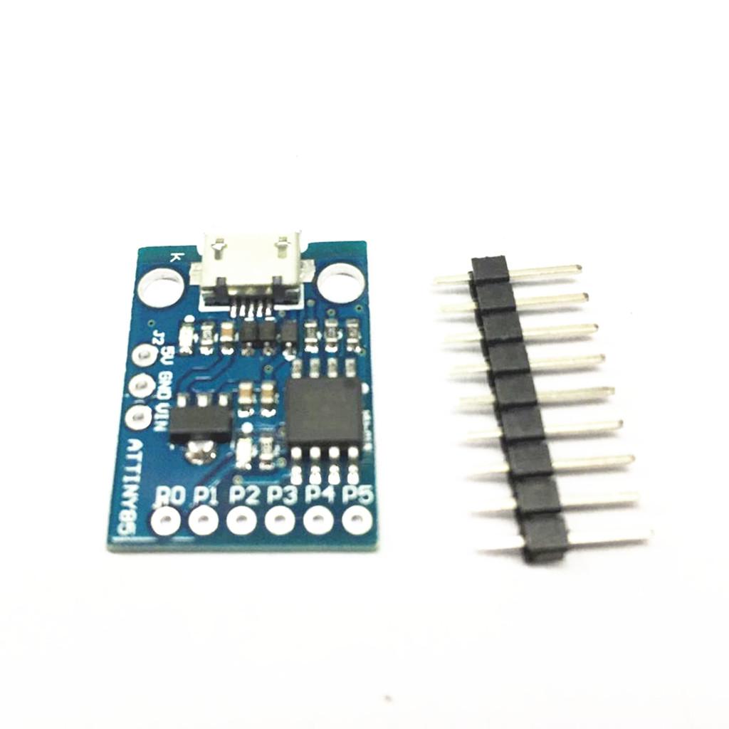 Blue Mini ATTINY85 Micro Arduino USB Single Machine Development Board Module