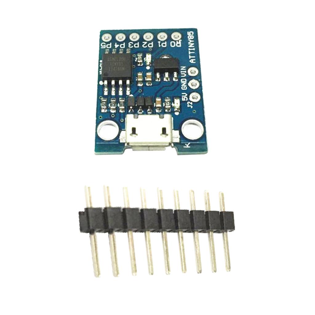 Blue Mini ATTINY85 Micro Arduino USB Single Machine Development Board Module