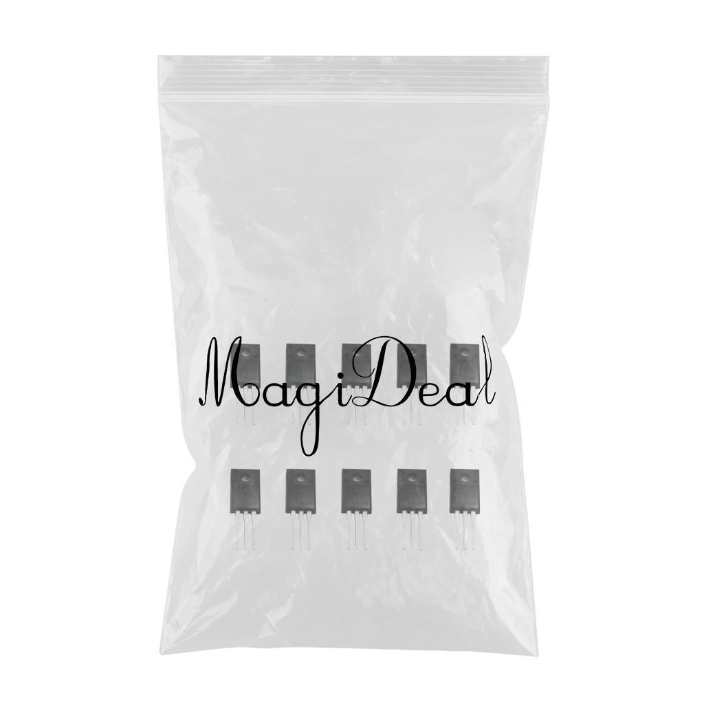 10PCS 2A 600V MOSFET Field Effect Transistor TO-220F 2N60 Power N-Channel
