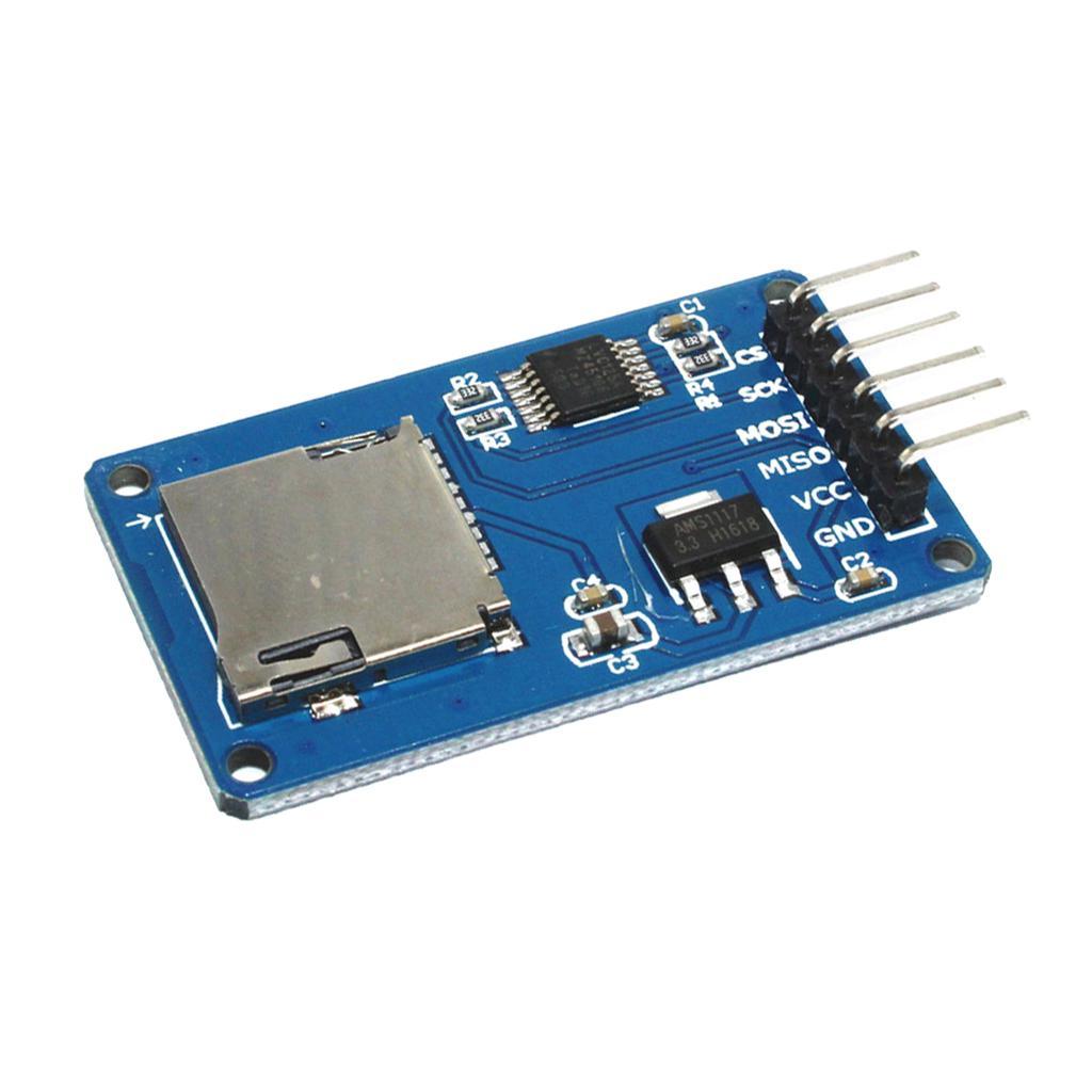 Micro SD Mini TF Card Reader Module SPI Interface to Level Converter Chip