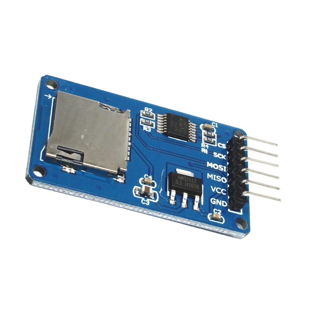 Micro SD Mini TF Card Reader Module SPI Interface to Level Converter Chip