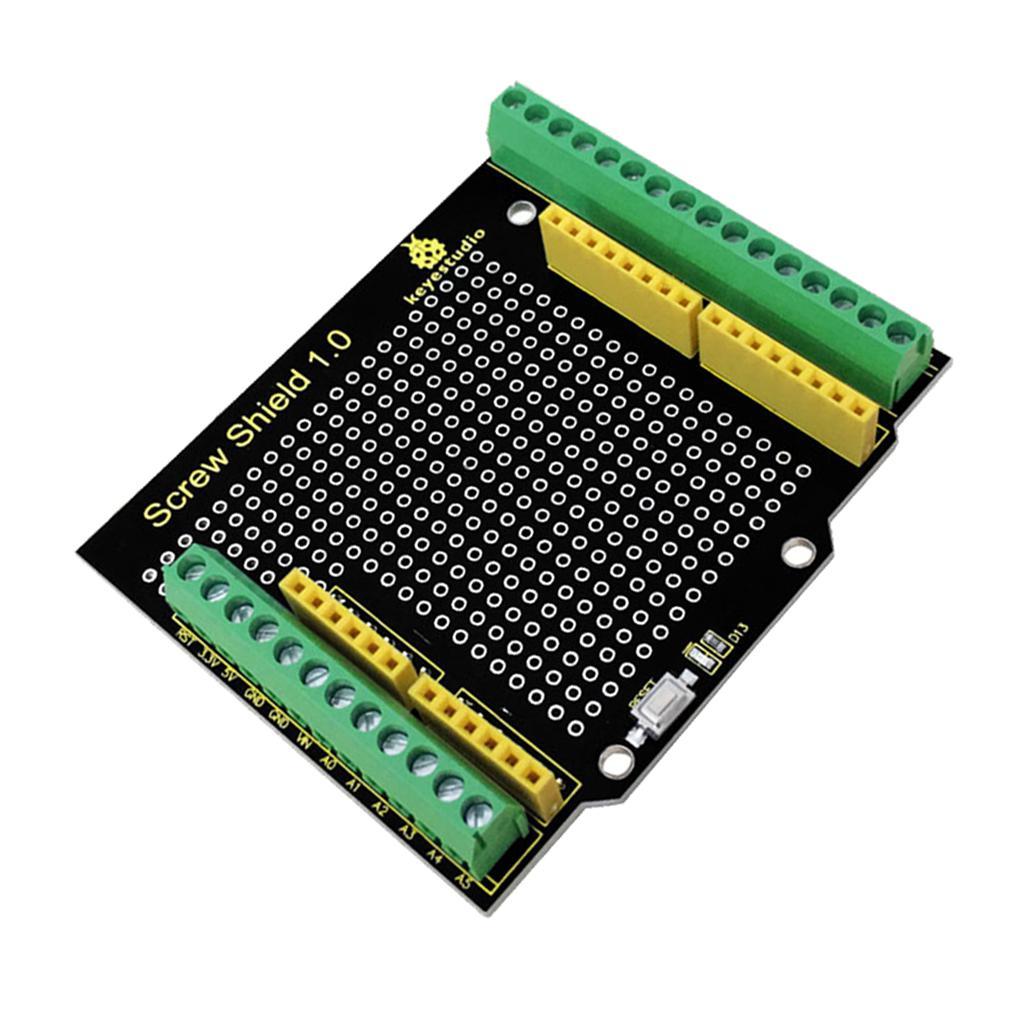 Keyestudio Screw Shield Bindingpost Prototype Expansion Board for Arduino