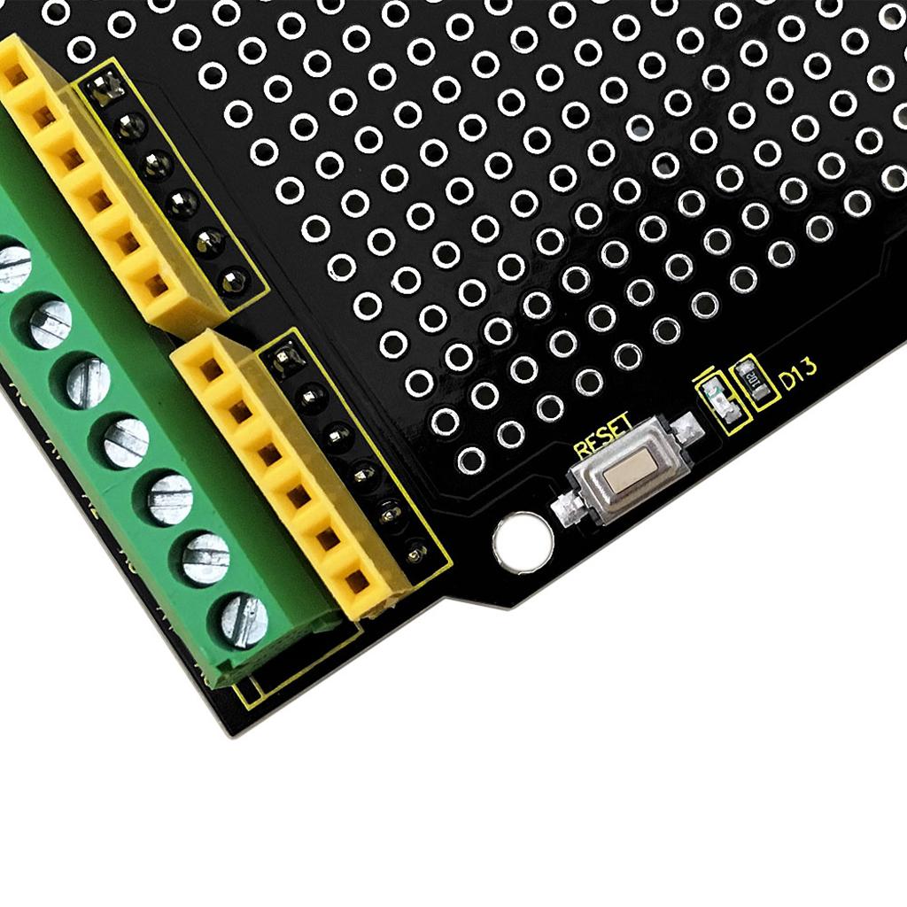 Keyestudio Screw Shield Bindingpost Prototype Expansion Board for Arduino
