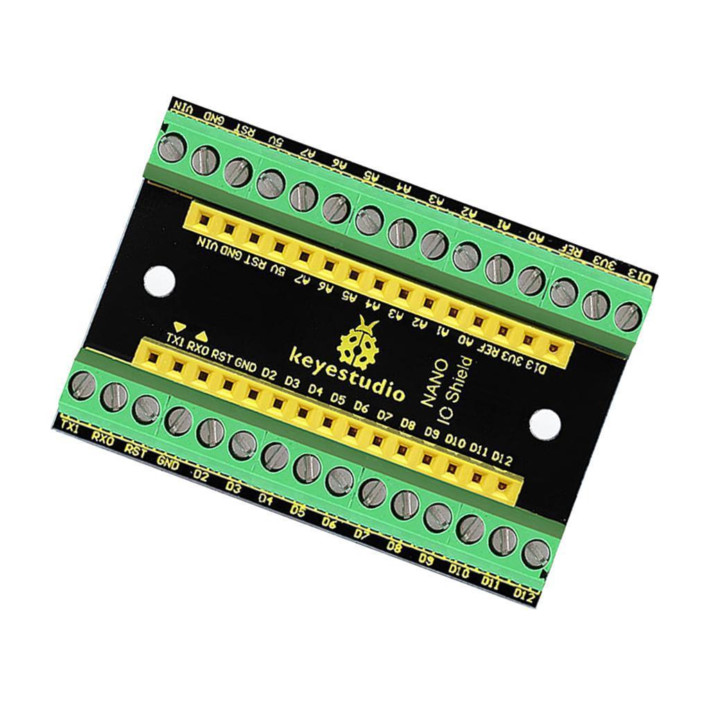 Keyestudio Arduino NANO Terminal Breakout Shield KS0250 IO Flux Workshops