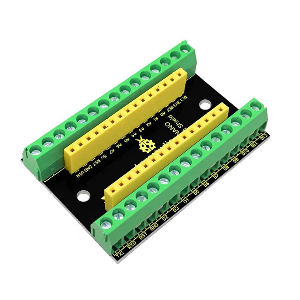 Keyestudio Arduino NANO Terminal Breakout Shield KS0250 IO Flux Workshops
