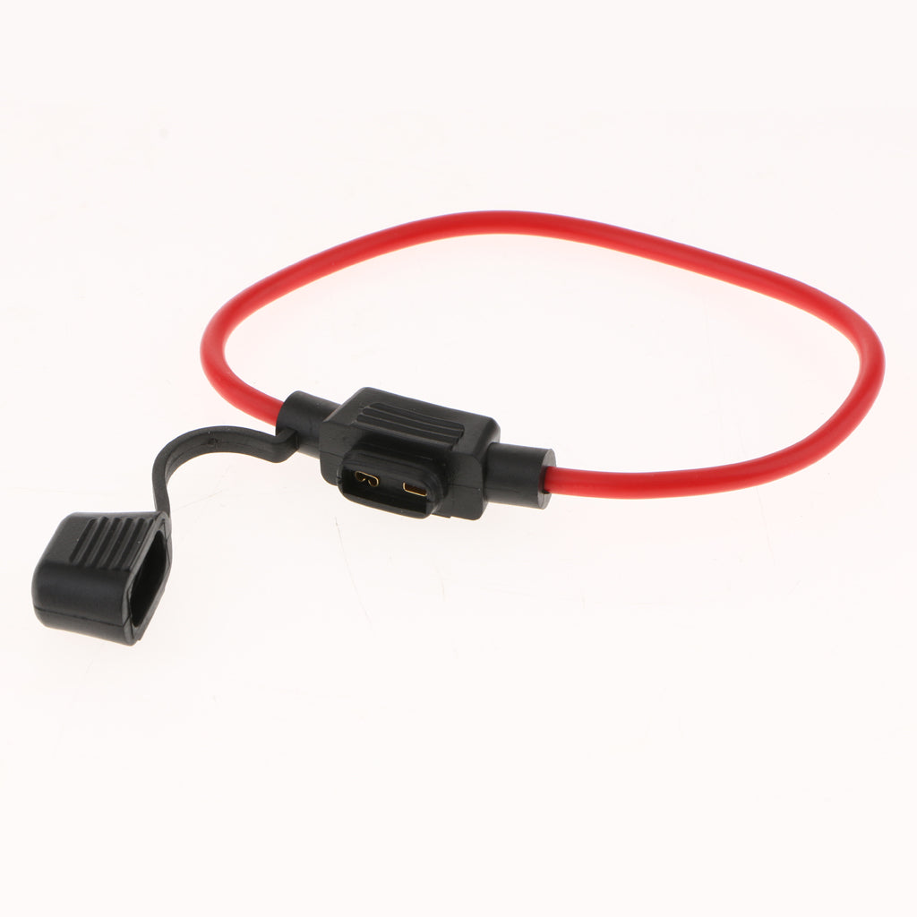 3 Pieces Car Automotive Waterproof Blade Fuse Holder Harness Block 14AWG