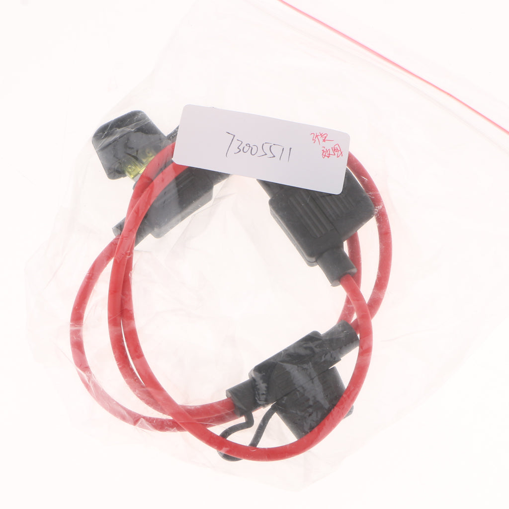 3 Pieces Car Automotive Waterproof Blade Fuse Holder Harness Block 14AWG