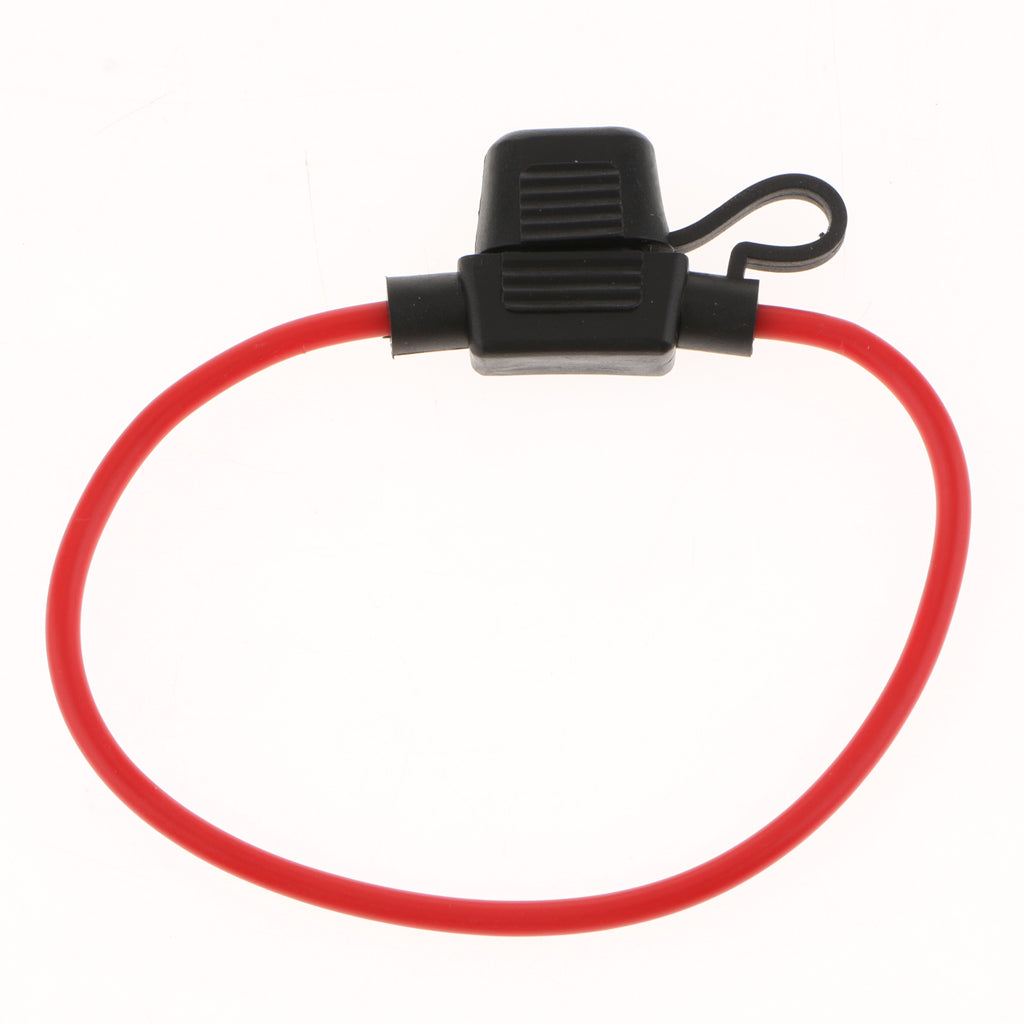 3 Pieces Car Automotive Waterproof Blade Fuse Holder Harness Block 14AWG