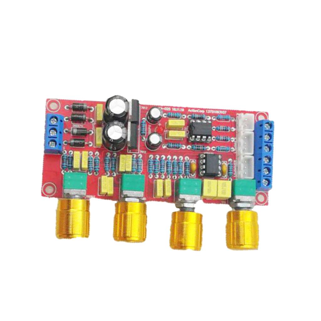 HIFI NE5532 Preamp Pre-amplifier Tone Board Treble Alto Bass Volume Control