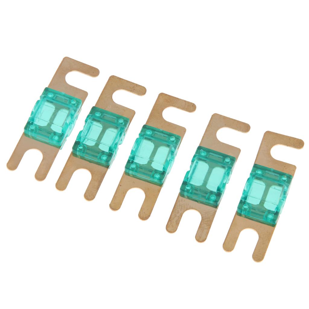 5Pcs Mini Small Car Truck Fuse Kit Auto Blade Fuse Plug In Fork Fuse 30A