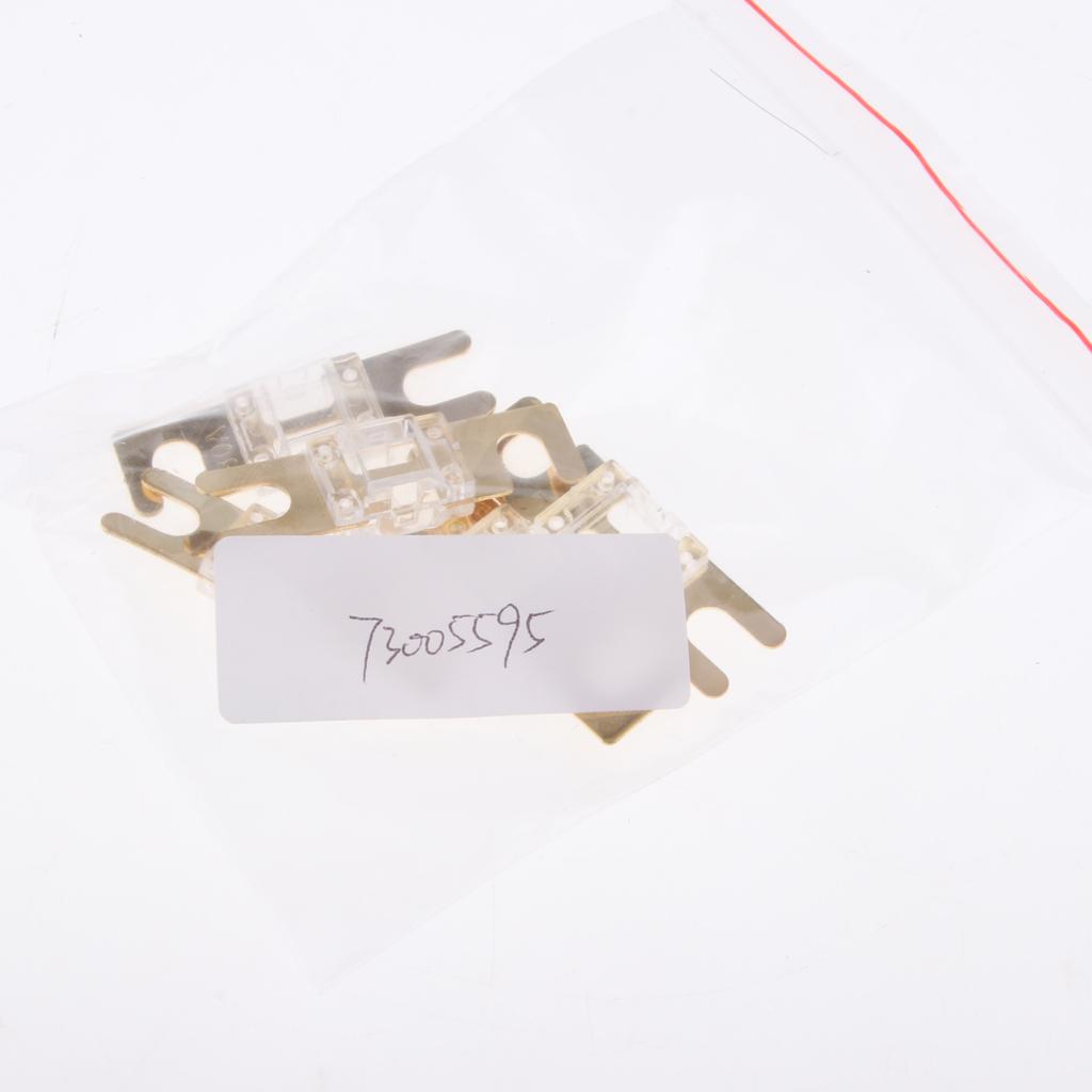 5Pcs Mini Small Car Truck Fuse Kit Auto Blade Fuse Plug In Fork Fuse 80A