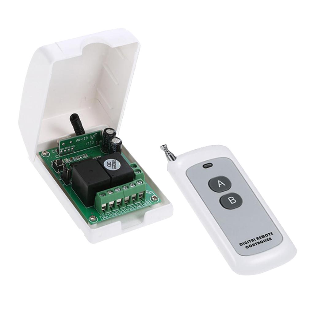 DC12V 2-way Switch with Ultra-Thin 1000m Remote Control Lighting Controller