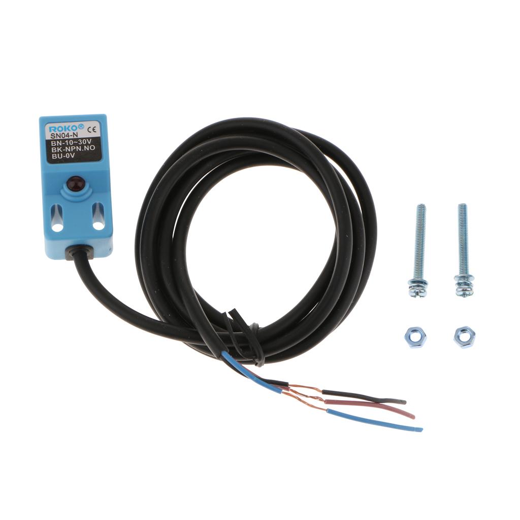 SN04-N SN04-P DC NPN Approach Sensor Inductive Proximity Switch Sensor Switch 4mm 3-Wire 6-36V/DC