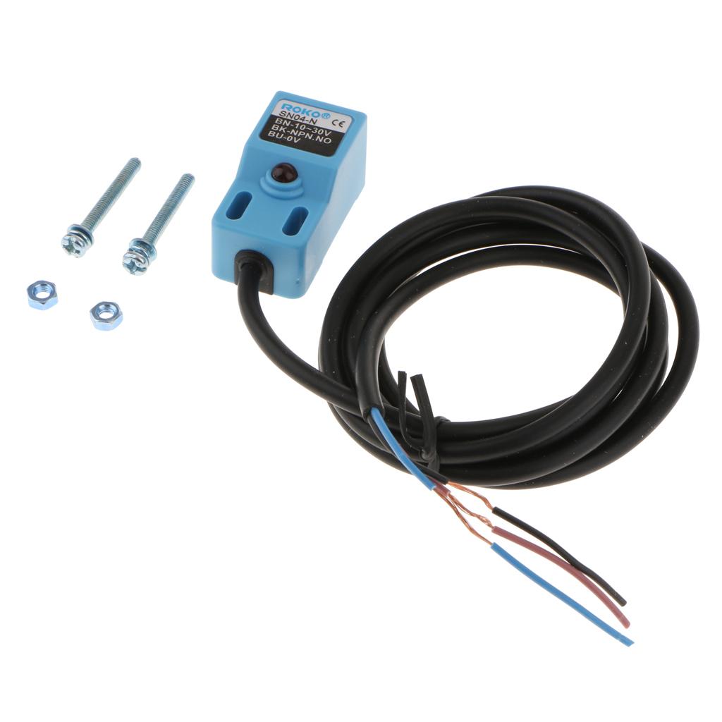 SN04-N SN04-P DC NPN Approach Sensor Inductive Proximity Switch Sensor Switch 4mm 3-Wire 6-36V/DC