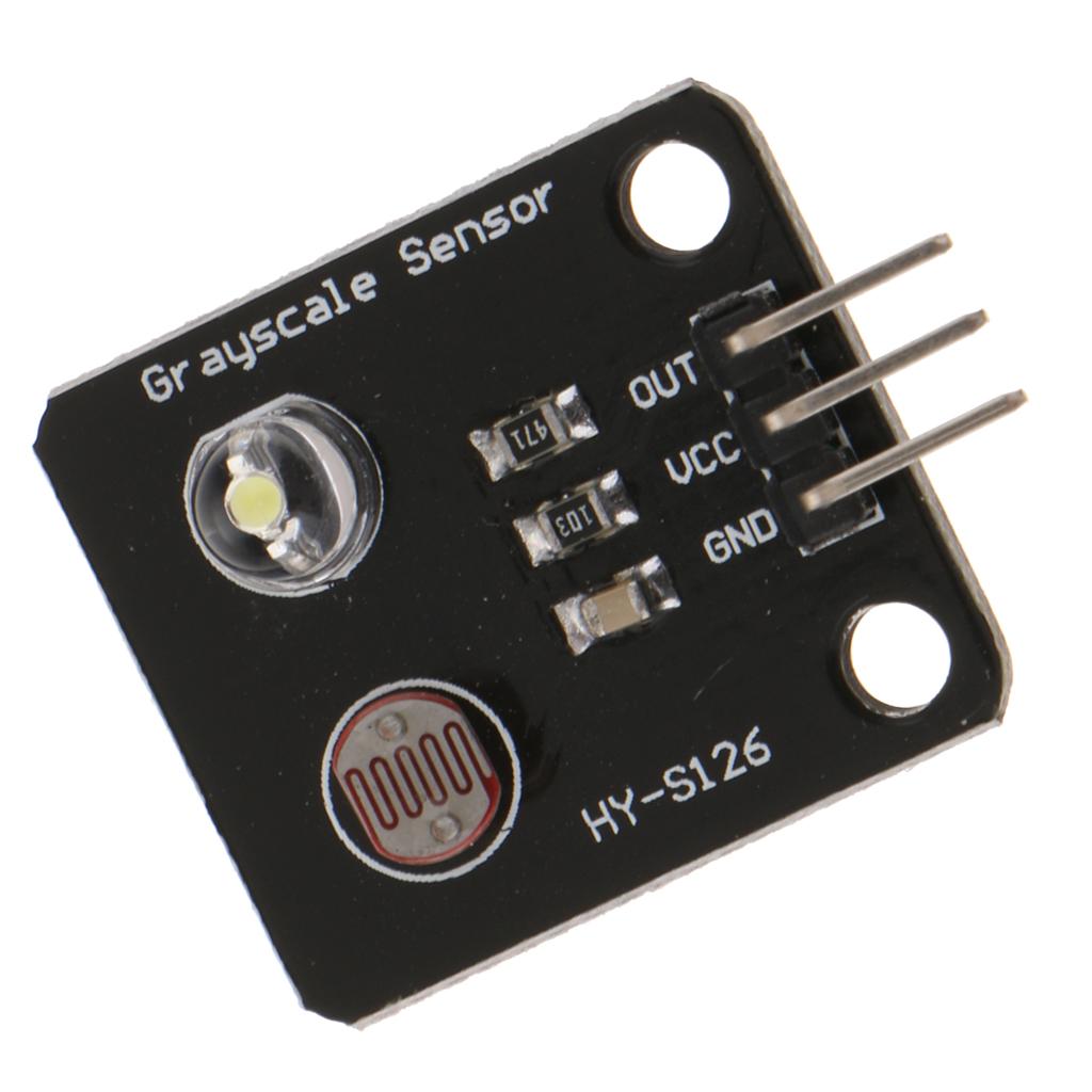 3.3~5V DIY for Arduino Analog Grayscale Sensor Multicolor Tracking Module