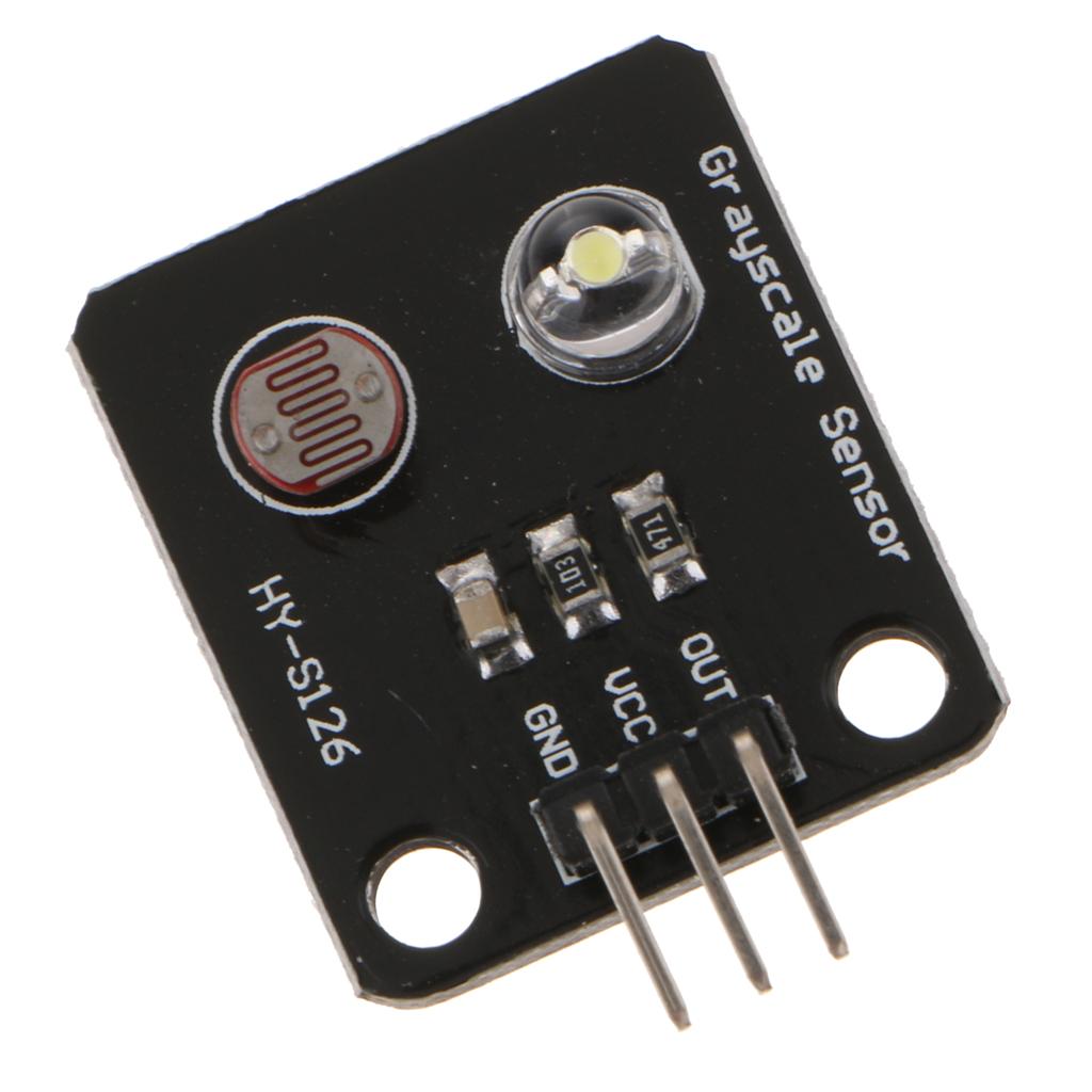 3.3~5V DIY for Arduino Analog Grayscale Sensor Multicolor Tracking Module