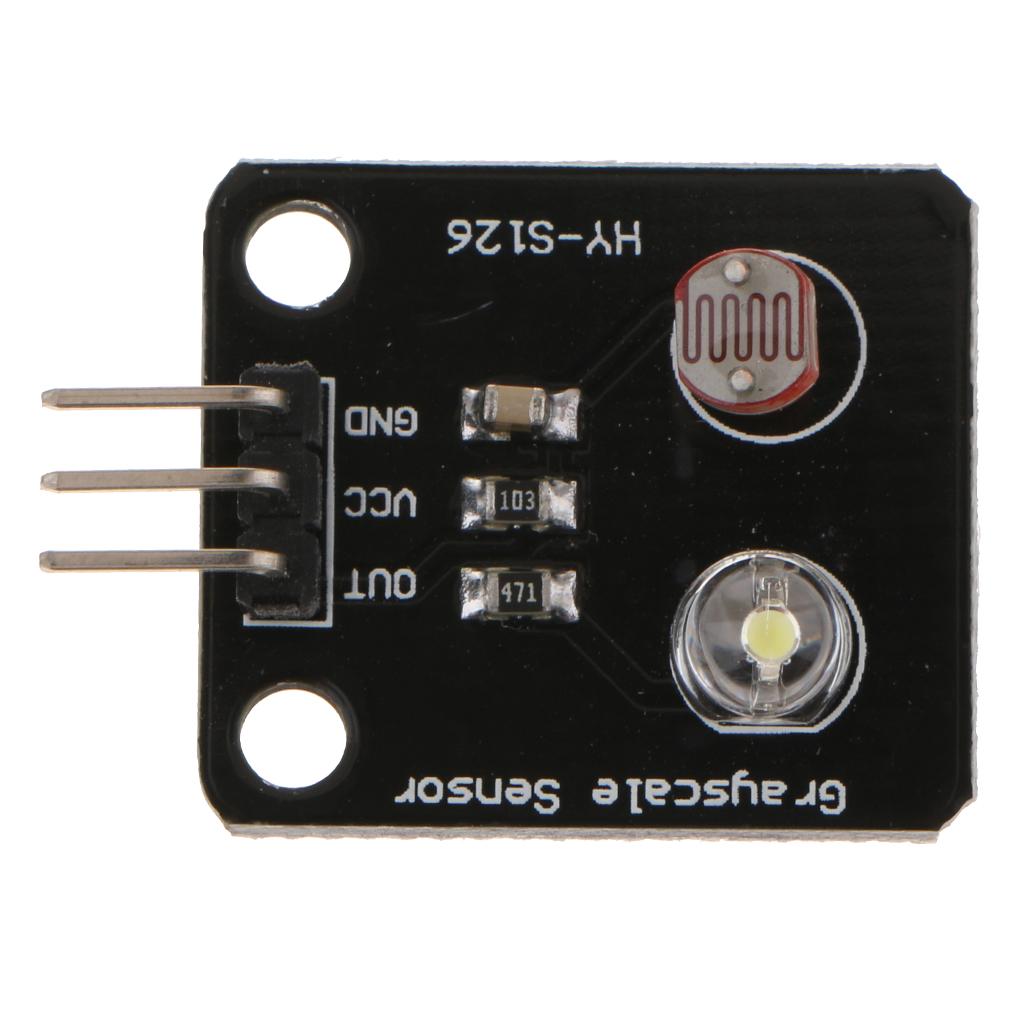 3.3~5V DIY for Arduino Analog Grayscale Sensor Multicolor Tracking Module
