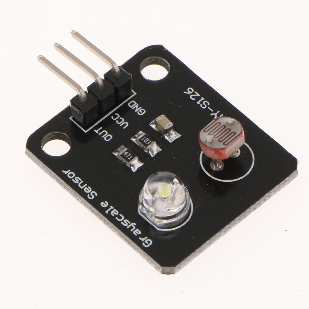 3.3~5V DIY for Arduino Analog Grayscale Sensor Multicolor Tracking Module