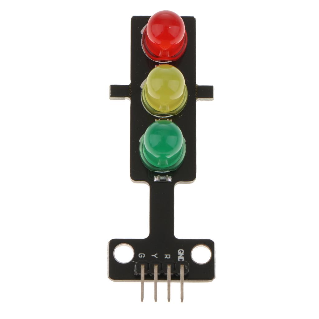 5V Mini Traffic Light 5mm LED Display Module for Arduino Creative DIY Kit