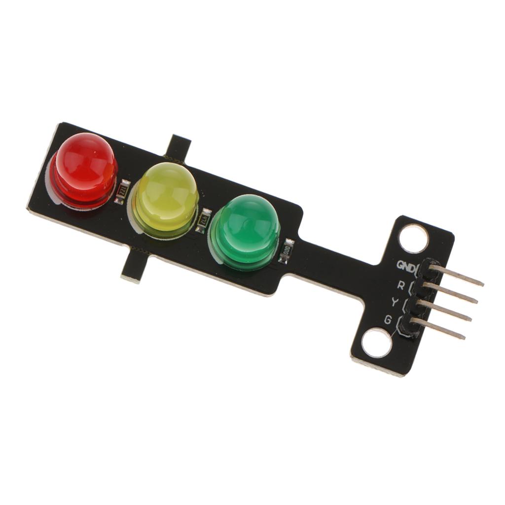 5V Mini Traffic Light 5mm LED Display Module for Arduino Creative DIY Kit
