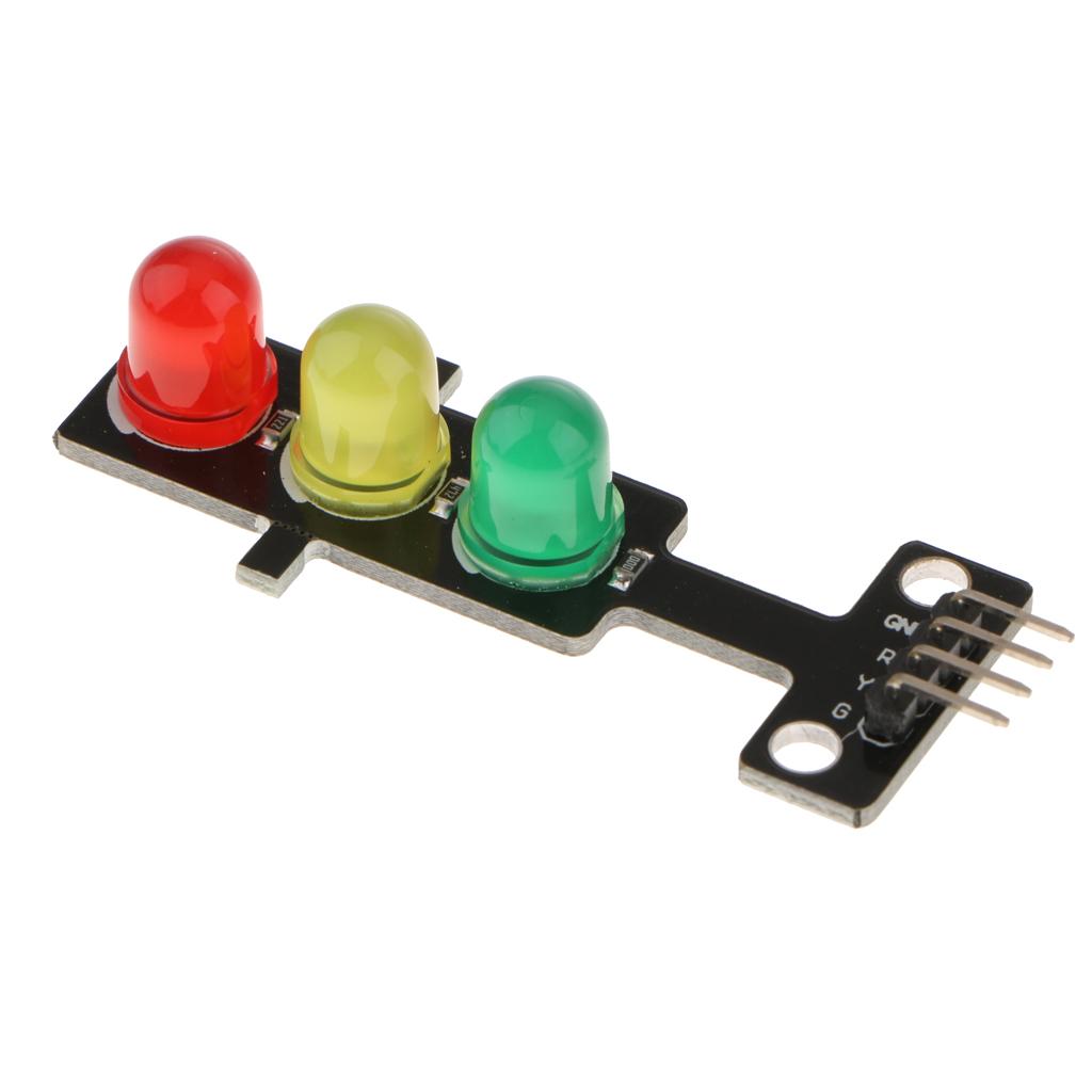 5V Mini Traffic Light 5mm LED Display Module for Arduino Creative DIY Kit