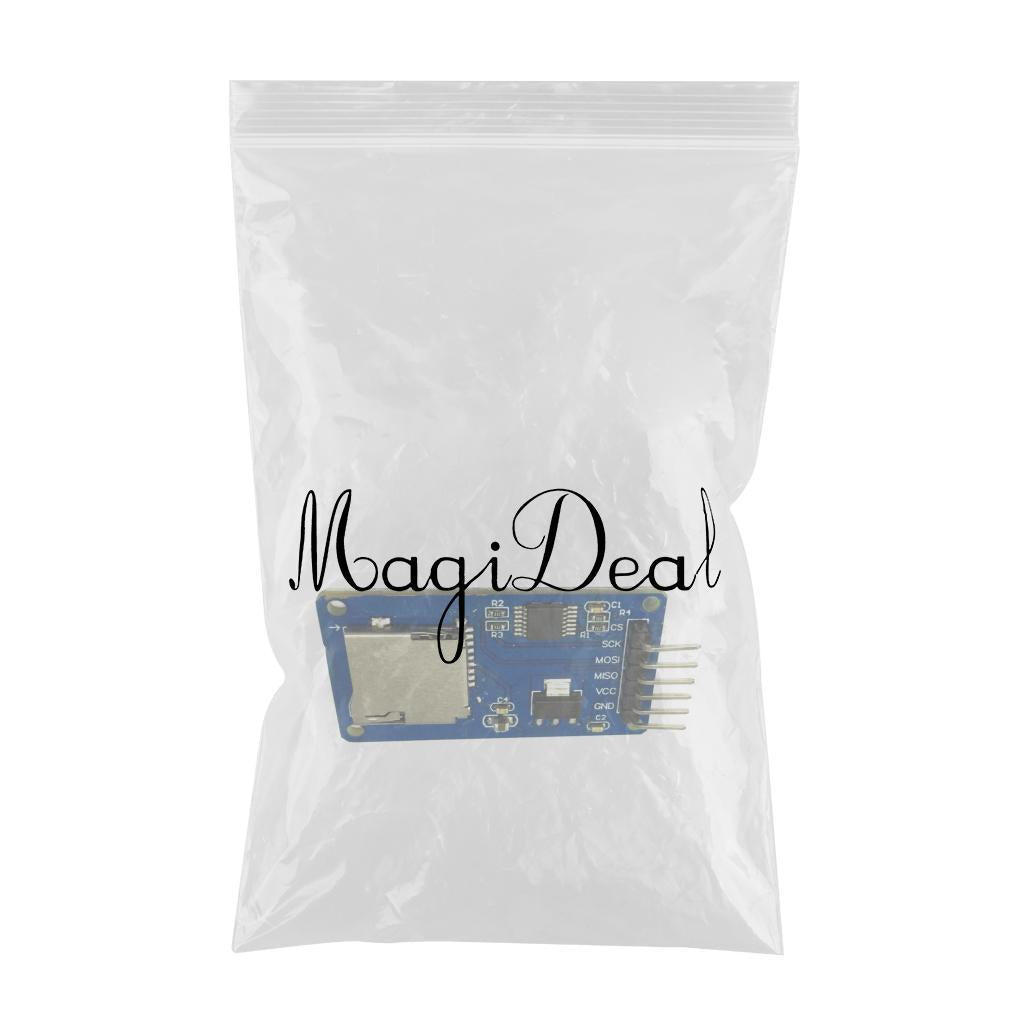 Micro SD SPI Interface Mini TF Card Adapter Reader Memory Shield Module for Arduino Size 42x24x12mm