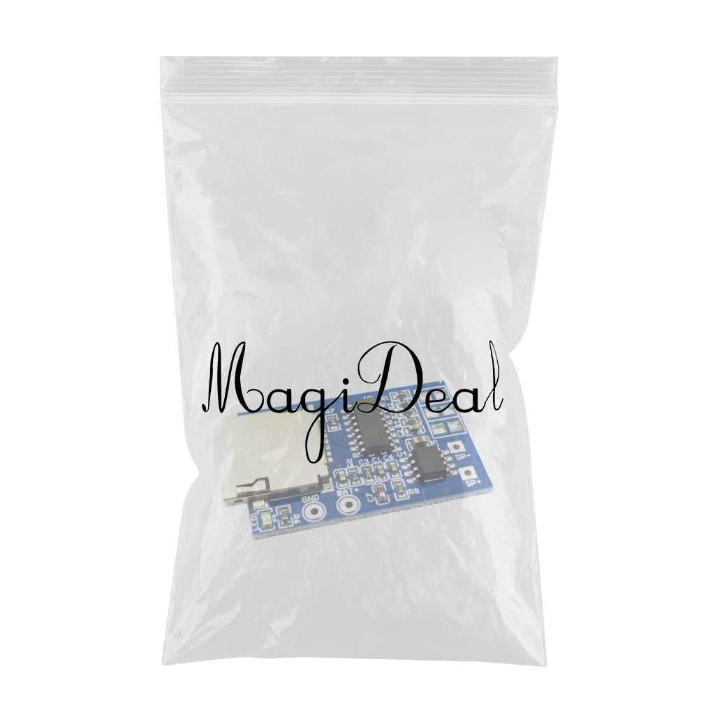 TF Card MP3 Decoding Module 3.7-5V Power 2W Mixed Mono Memory Player Module