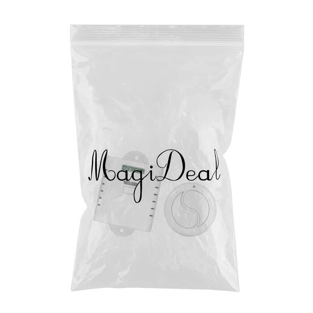 1 Channel Receiver With 1 Round Double-Key Remote Control Switch-433mhz