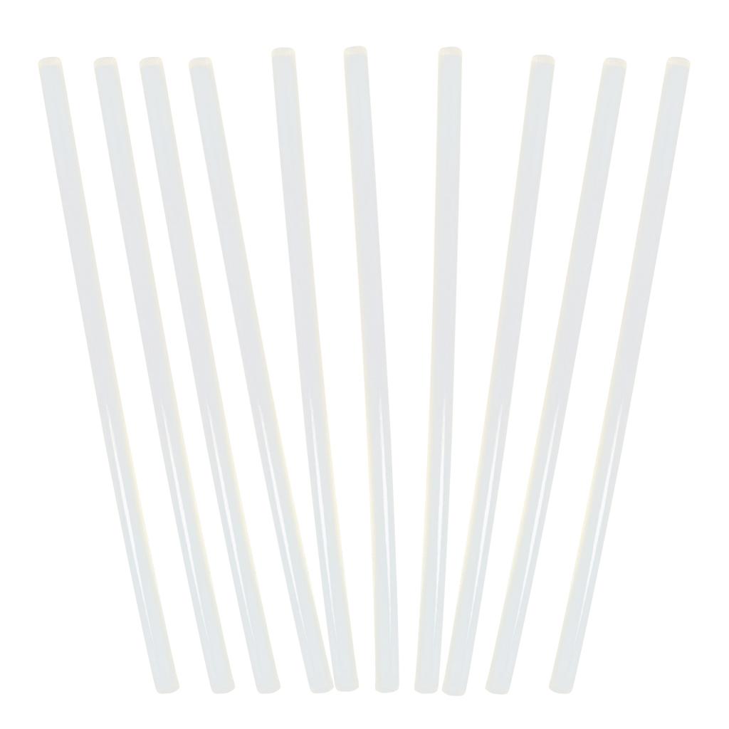Hot Melt Adhesive Translucent 7MM Diameter Glue Rod Length 18CM (10 Piece)
