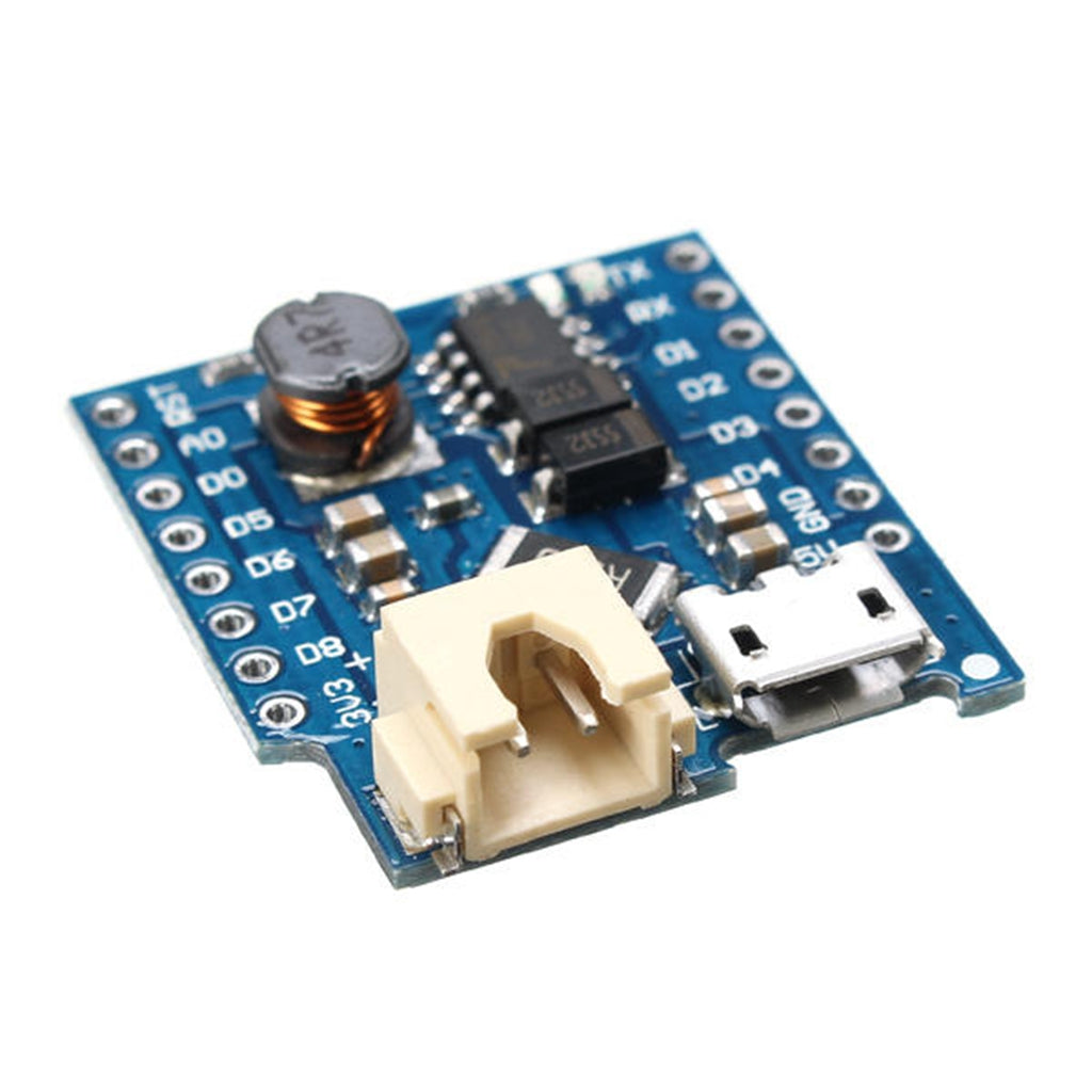 Mini USB 3.3-4.2V Lithium Battery Charger Board with Overcharge Protection