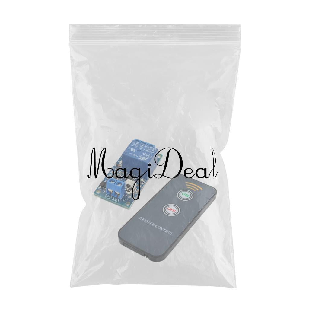 1 Way Relay Module IR Infrared Remote Control Switch 1-CH 12V 2 Key Remoter