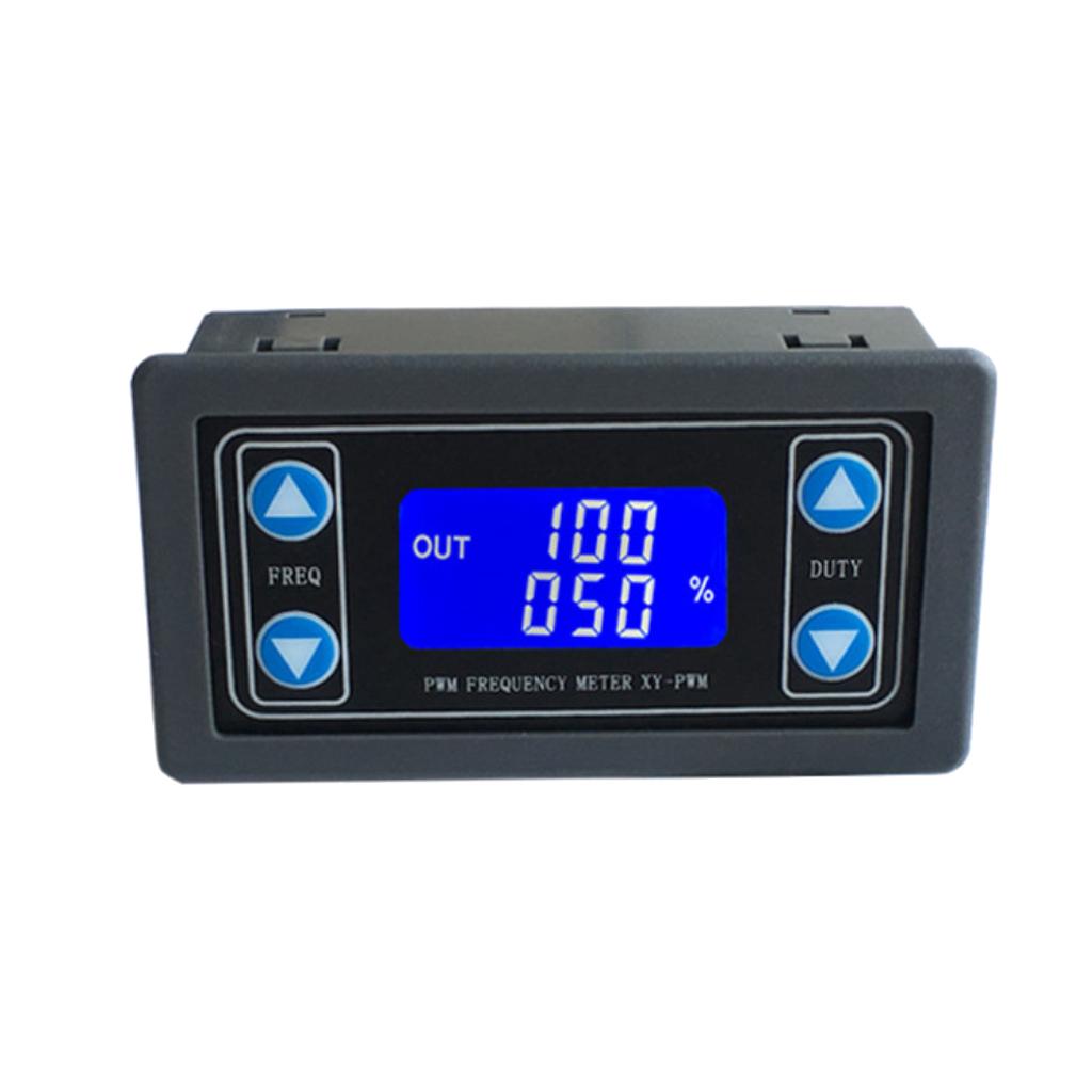 Adjustable Signal Generator, 1Hz-150KHz PWM Pulse Frequency DC 3.3V-30V 5-30mA LCD Display Module