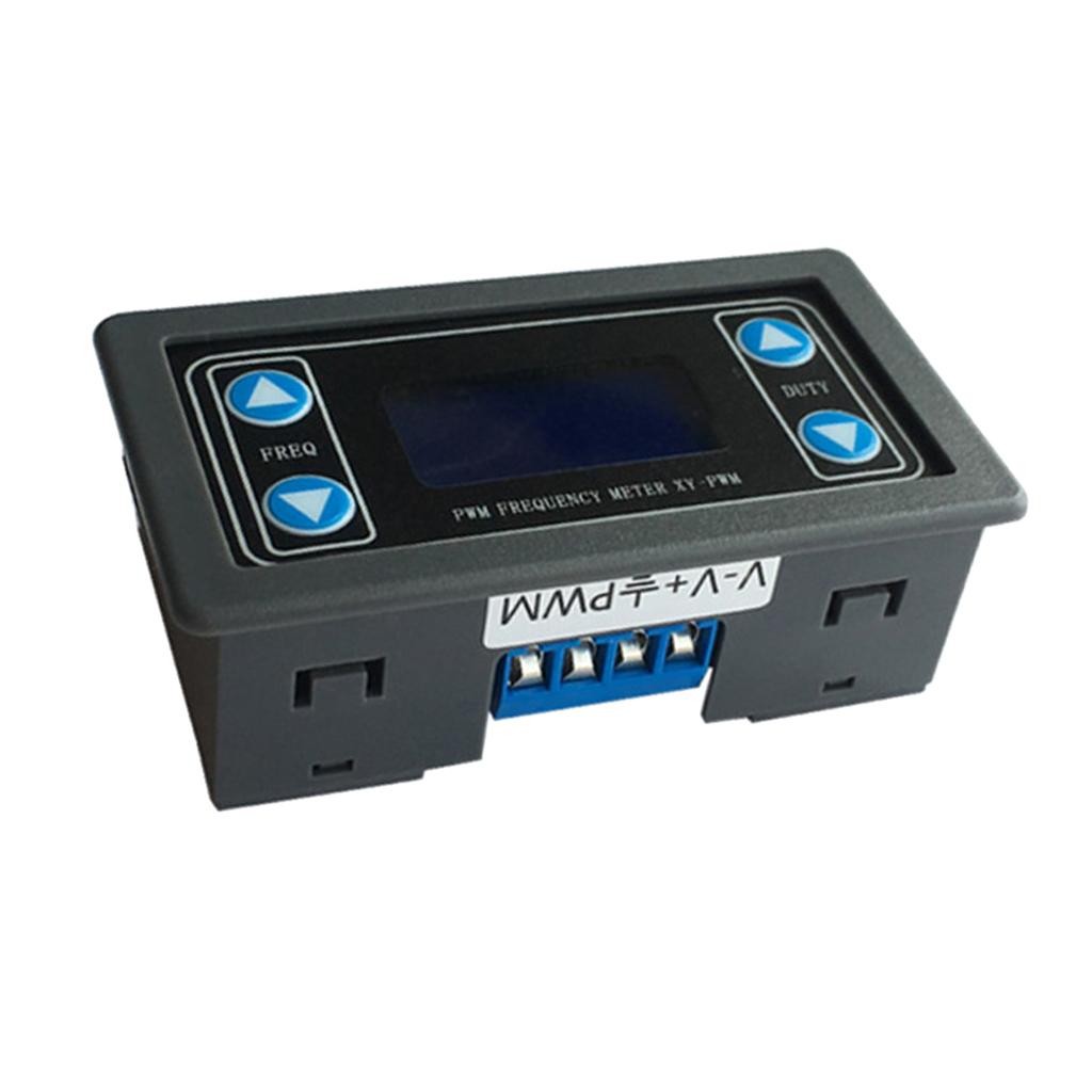 Adjustable Signal Generator, 1Hz-150KHz PWM Pulse Frequency DC 3.3V-30V 5-30mA LCD Display Module