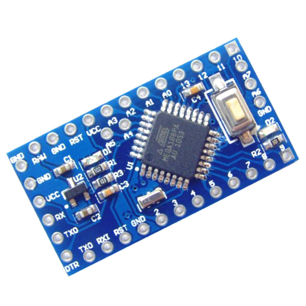 Arduino Pro Mini ATmega 168 AVR Development Board,5V/3.3V Microcontroller