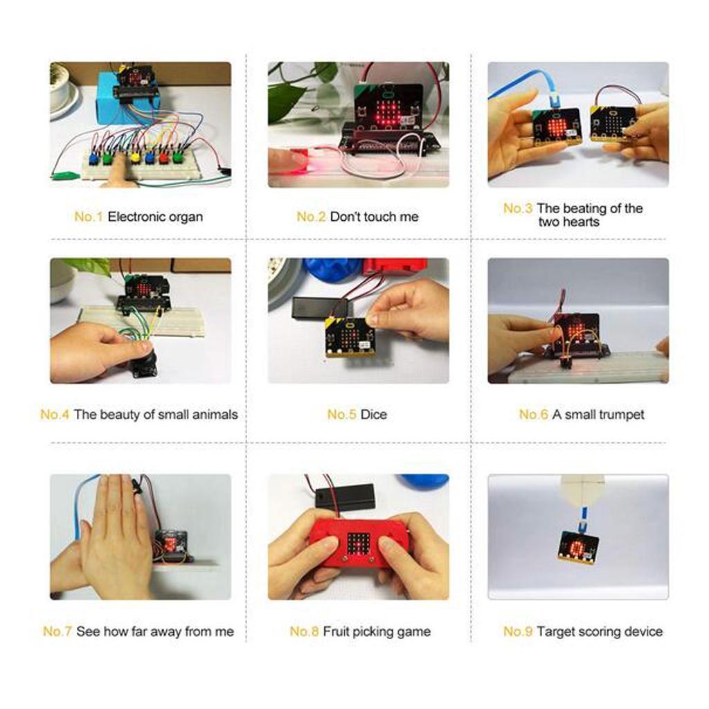Yahboom BBC Micro:bit Starter Learning DIY Kit Not Included Micro:bit Board