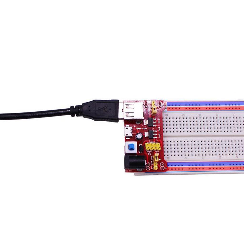 Power Module Board,Bit Expansion,USB Power Supply,DC 3.3V/5V for Breadboard