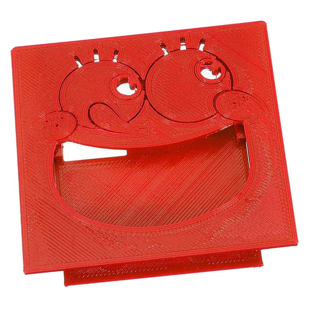 YahBoom Big Mouth Pattern Silicone Protective Case for Micro:bit Board red