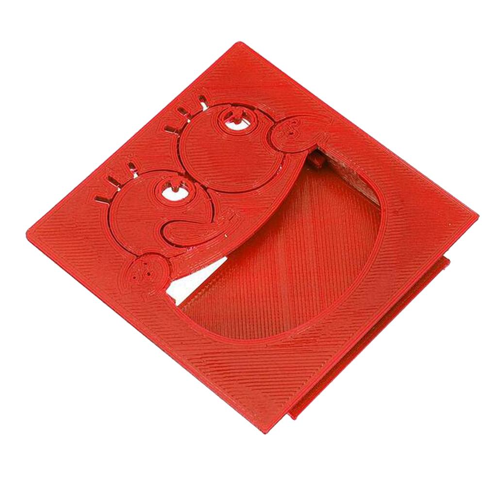 YahBoom Big Mouth Pattern Silicone Protective Case for Micro:bit Board red