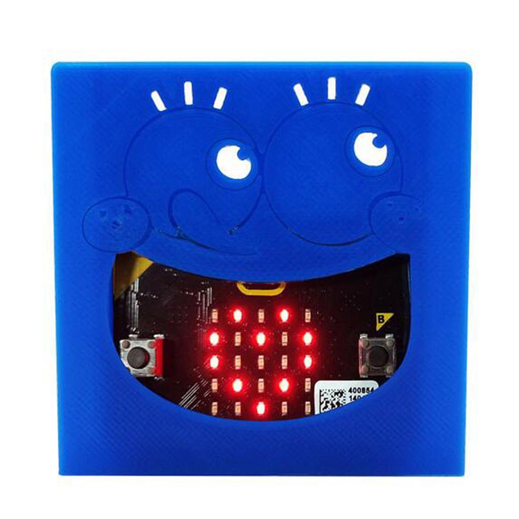 YahBoom Big Mouth Pattern Silicone Protective Case for Micro:bit Board blue