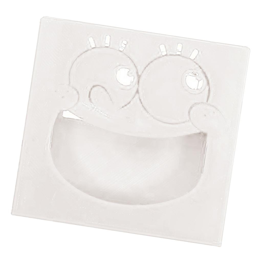 YahBoom Big Mouth Pattern Silicone Protective Case for Micro:bit Board white