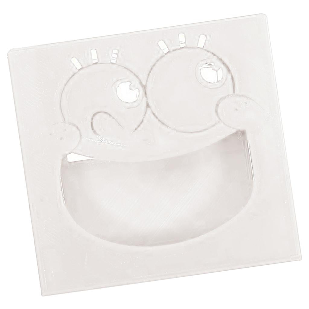 YahBoom Big Mouth Pattern Silicone Protective Case for Micro:bit Board white