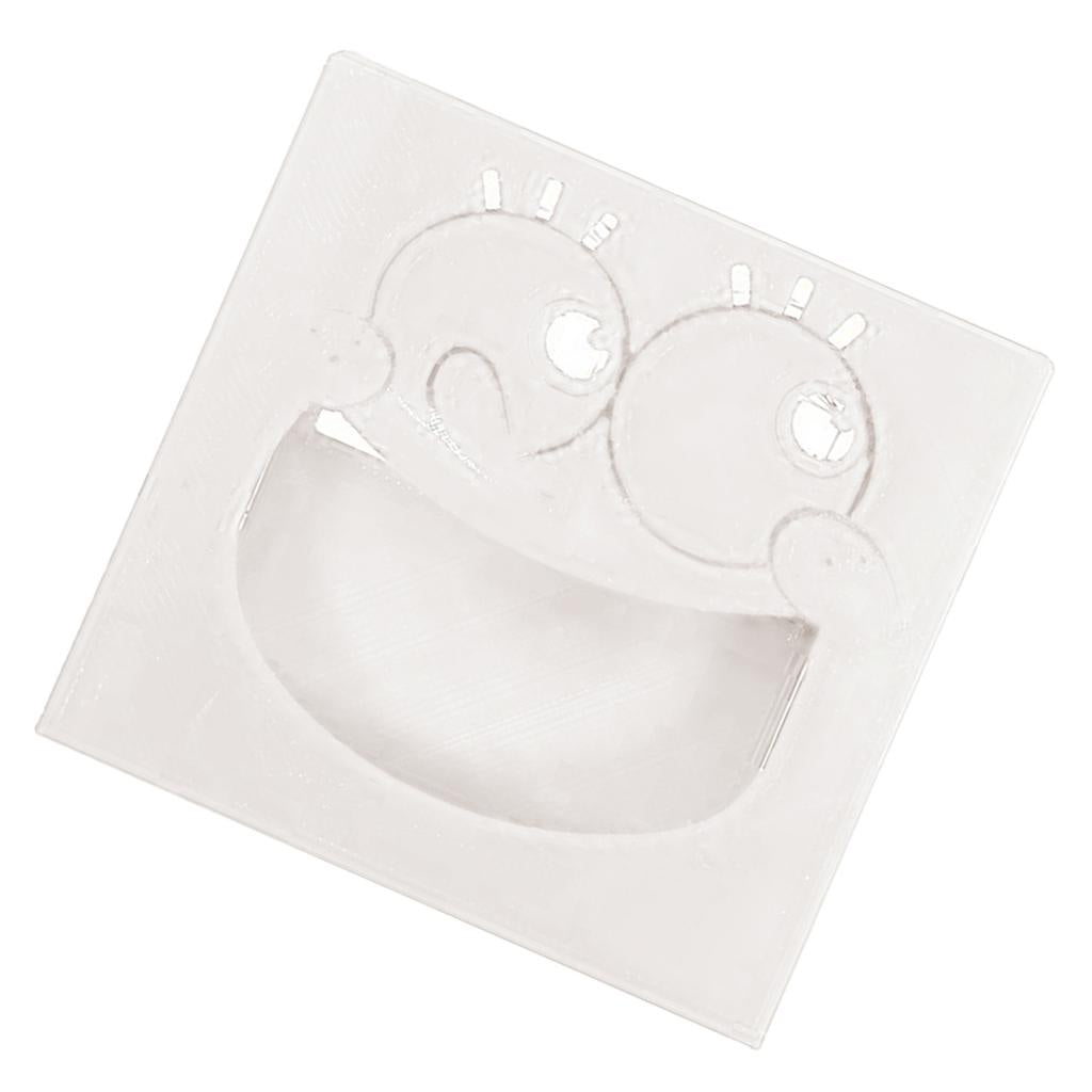 YahBoom Big Mouth Pattern Silicone Protective Case for Micro:bit Board white