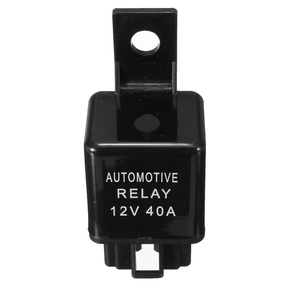 12V LED Fog Light Rocker On/Off Switch Wiring Harness 40A Relay Fuse Blue