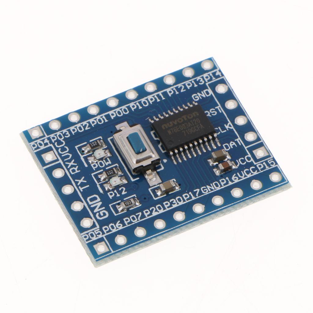 N76E003AT20 Small System Board Development Board for Central Programming