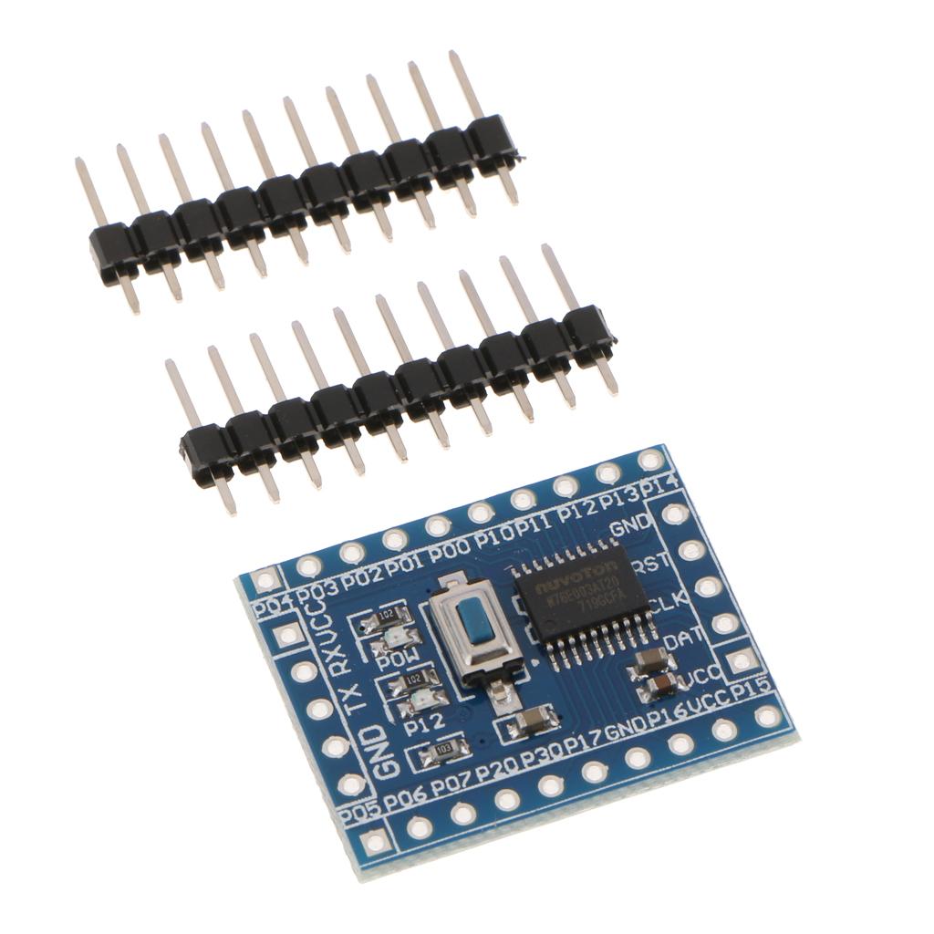 N76E003AT20 Small System Board Development Board for Central Programming