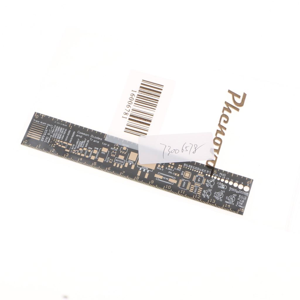 6 inch PCB Refenrence Ruler, 15cm IC Packaging Unit for Electronic Engineer