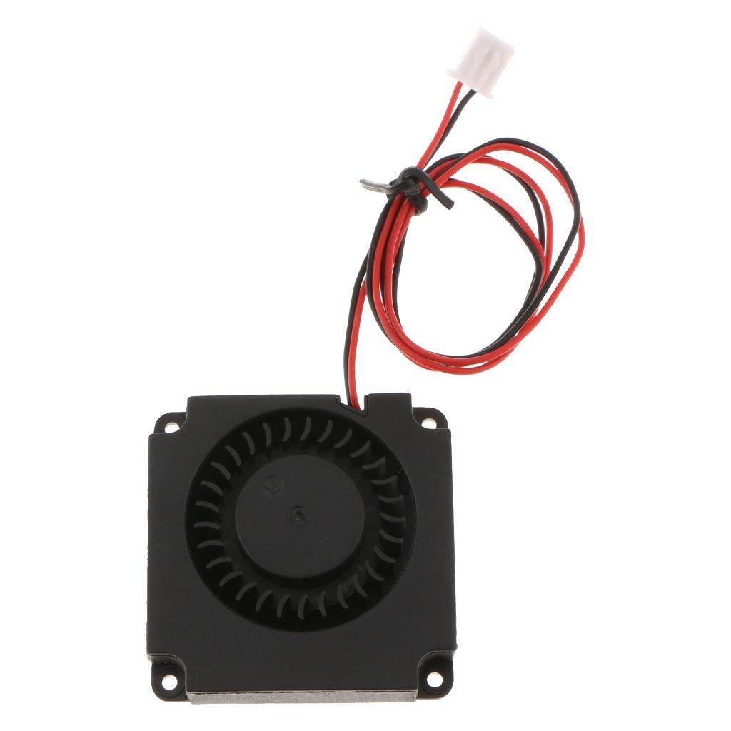 3D Printer Cooling Fan for Turbine Cooler Heatsinks Black 12V